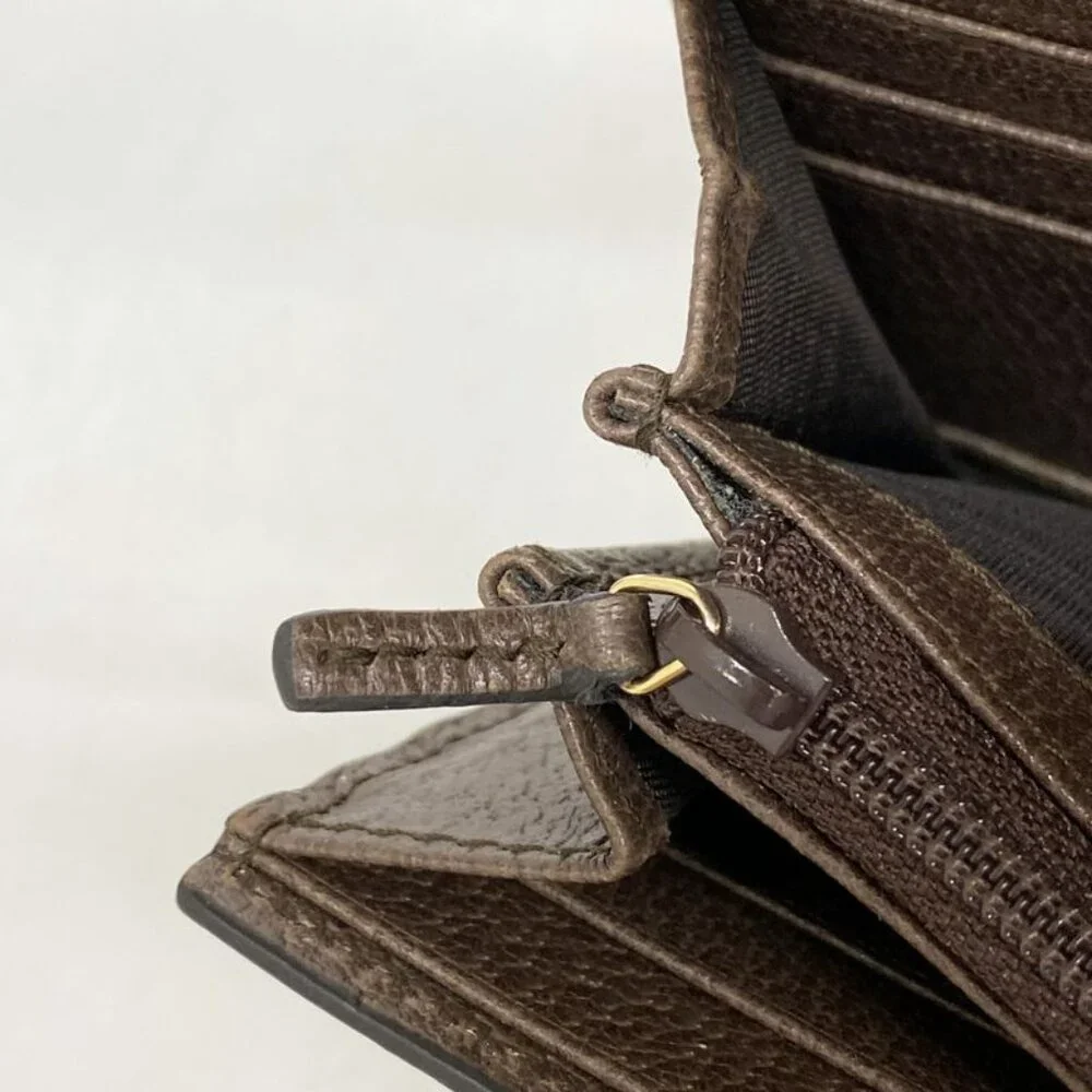 Gucci Wallet Ophidia Brown Beige Gold - Picture 8 of 10